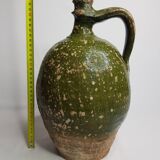 Old glazed terracotta jar, 33 cm