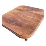 19th century table, solid wood