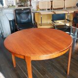 Teak dining table with extensions (4 to 6 people) by LB -