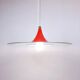 Red Suspension Mid-Century, Italy, 1960s
