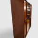 Modernist mahogany wardrobe with smoked mirrors (late 1970s)