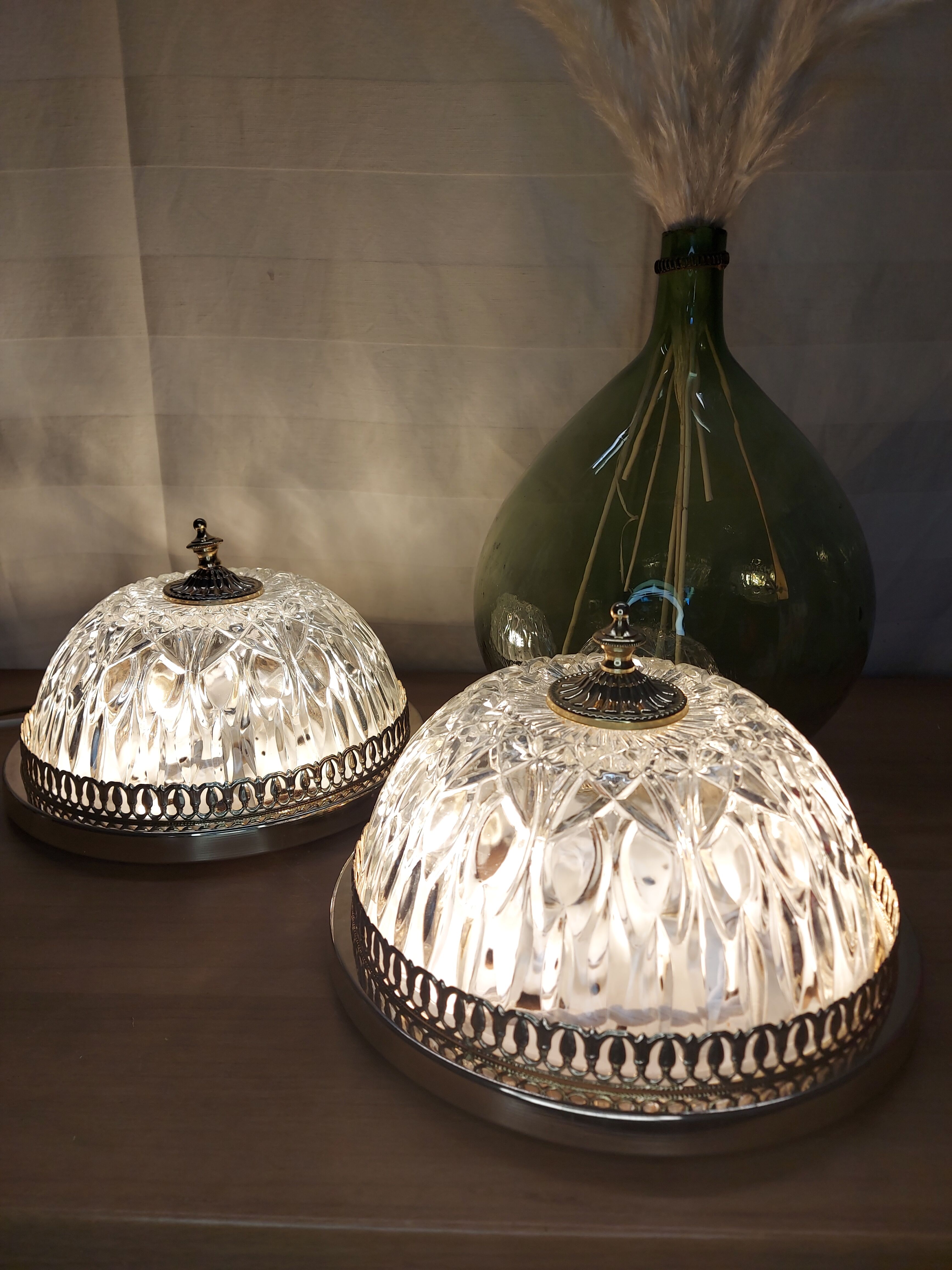 Pair of sconces or ceiling lights