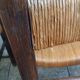8 vintage straw chairs from the 1950s.