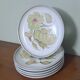 6 stoneware dinner plates