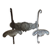 Brass coat rack