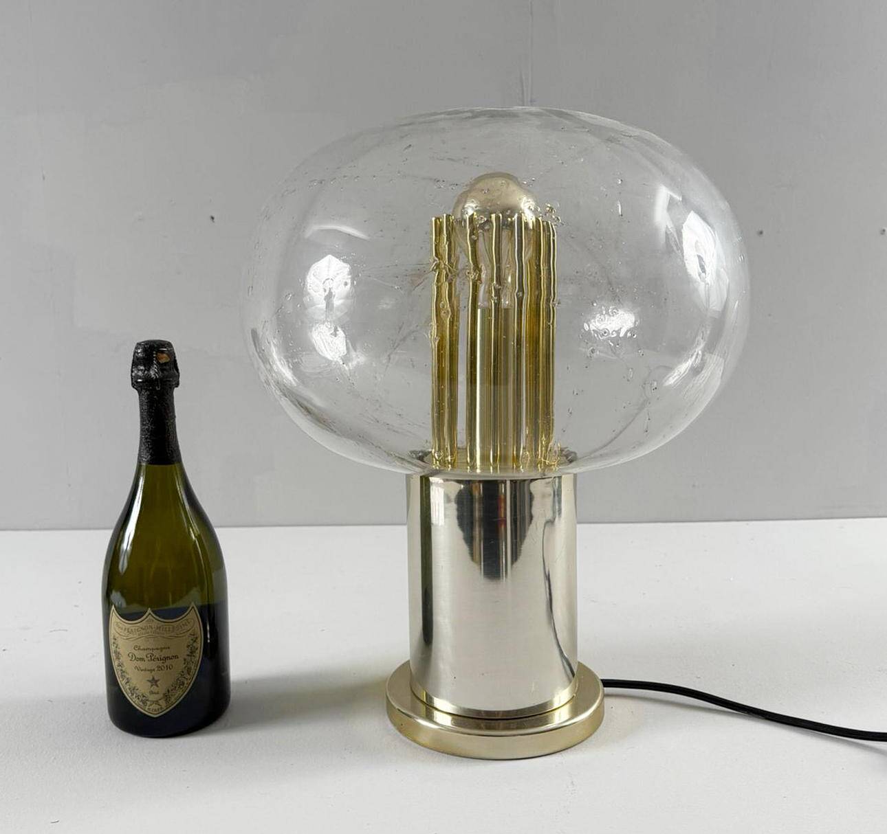 Lampe de table vintage « Big Ball », Doria, Allemagne, années 1970.