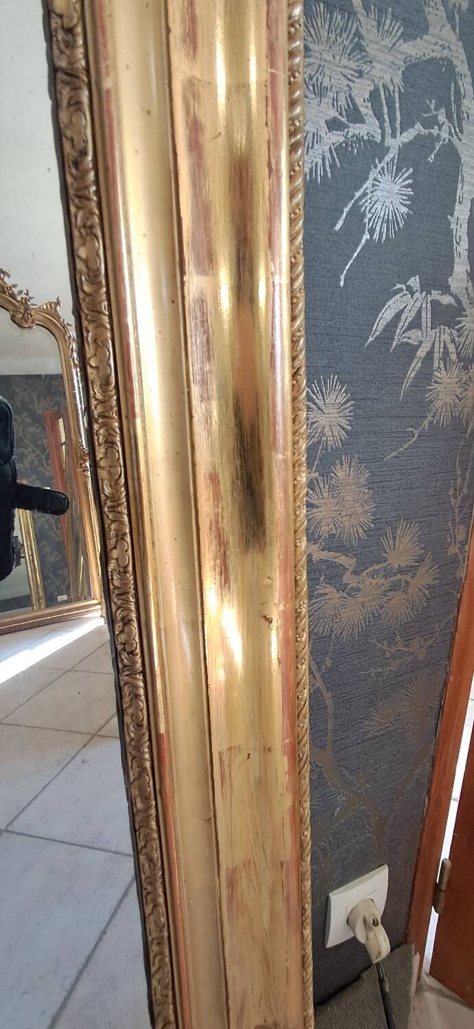 Restoration period mirror 131x103