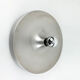 Space age wall lamp by Staff Leuchten in aluminum, Flush Light, 1960-70s