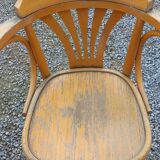 Set of 8 bistro chairs from the 50s/60