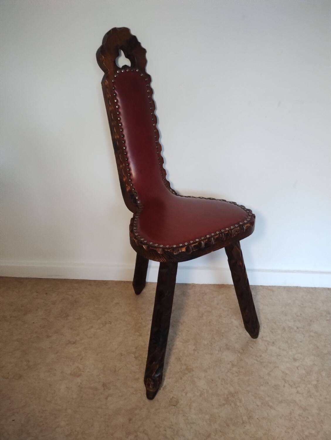 Brutalist Spanish Chair