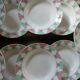 11 antique deep plates from Digoin and Sarreguemines
