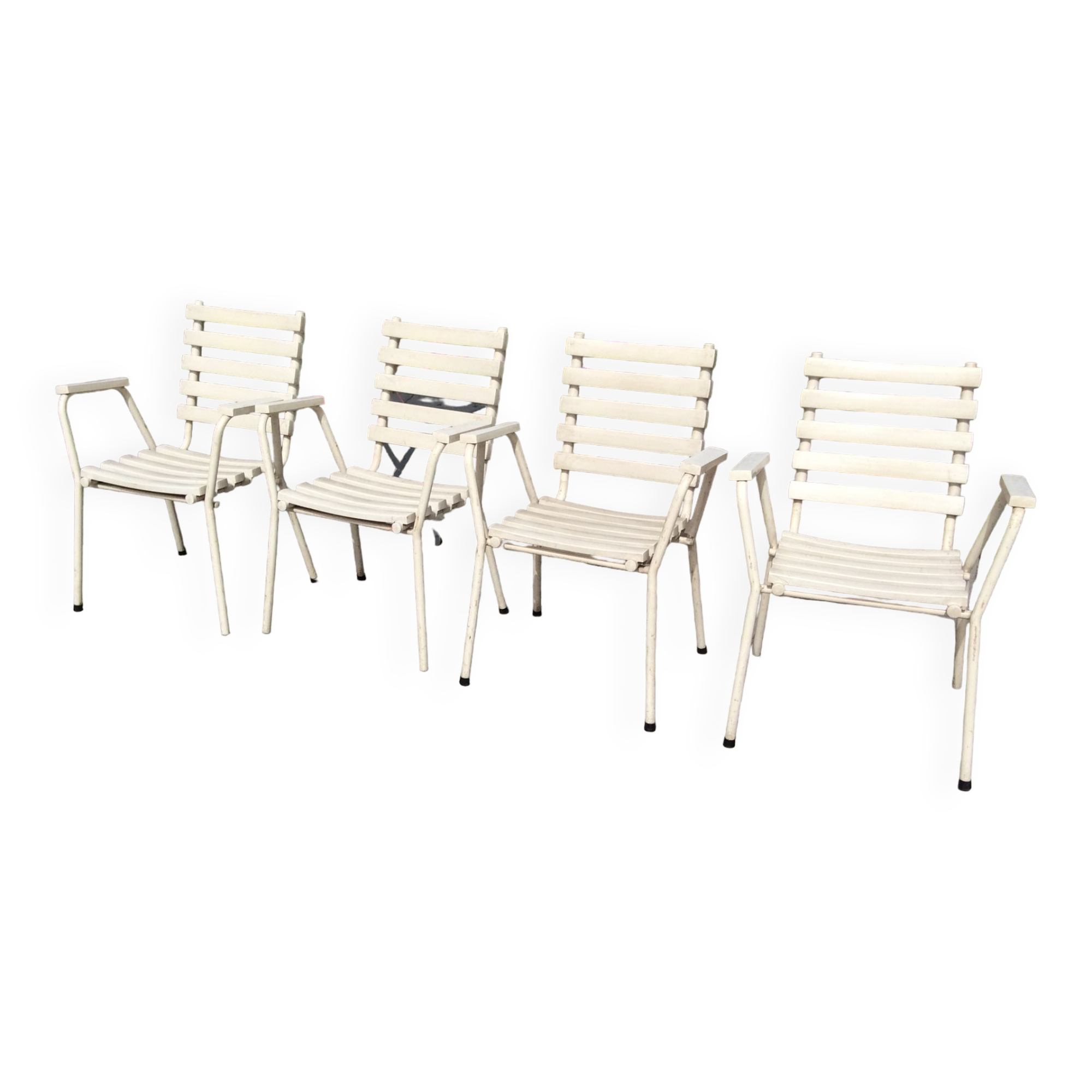 4 fauteuils de jardin