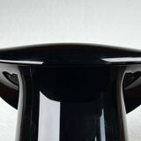 Vintage Italian vase top hat in Murano glass, 1980s.