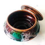 Ceramic box with its lid