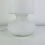 Vintage matte white glass lamp Lykta from Ikea.