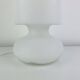 Vintage matte white glass lamp Lykta from Ikea.