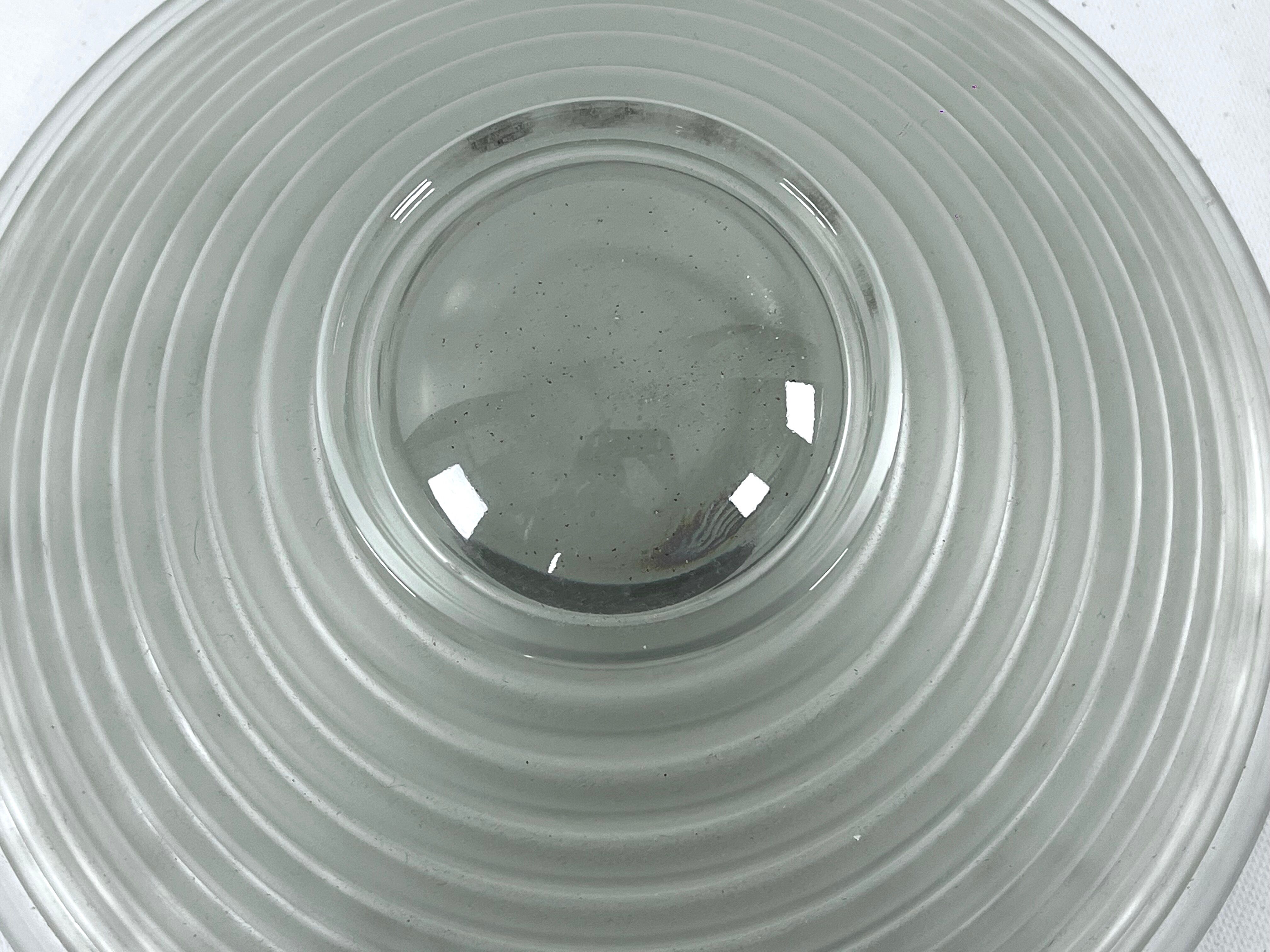 Vintage Large Egina 38 ceiling lamp by Angelo Mangiarotti for Artemide. Italy 1970s