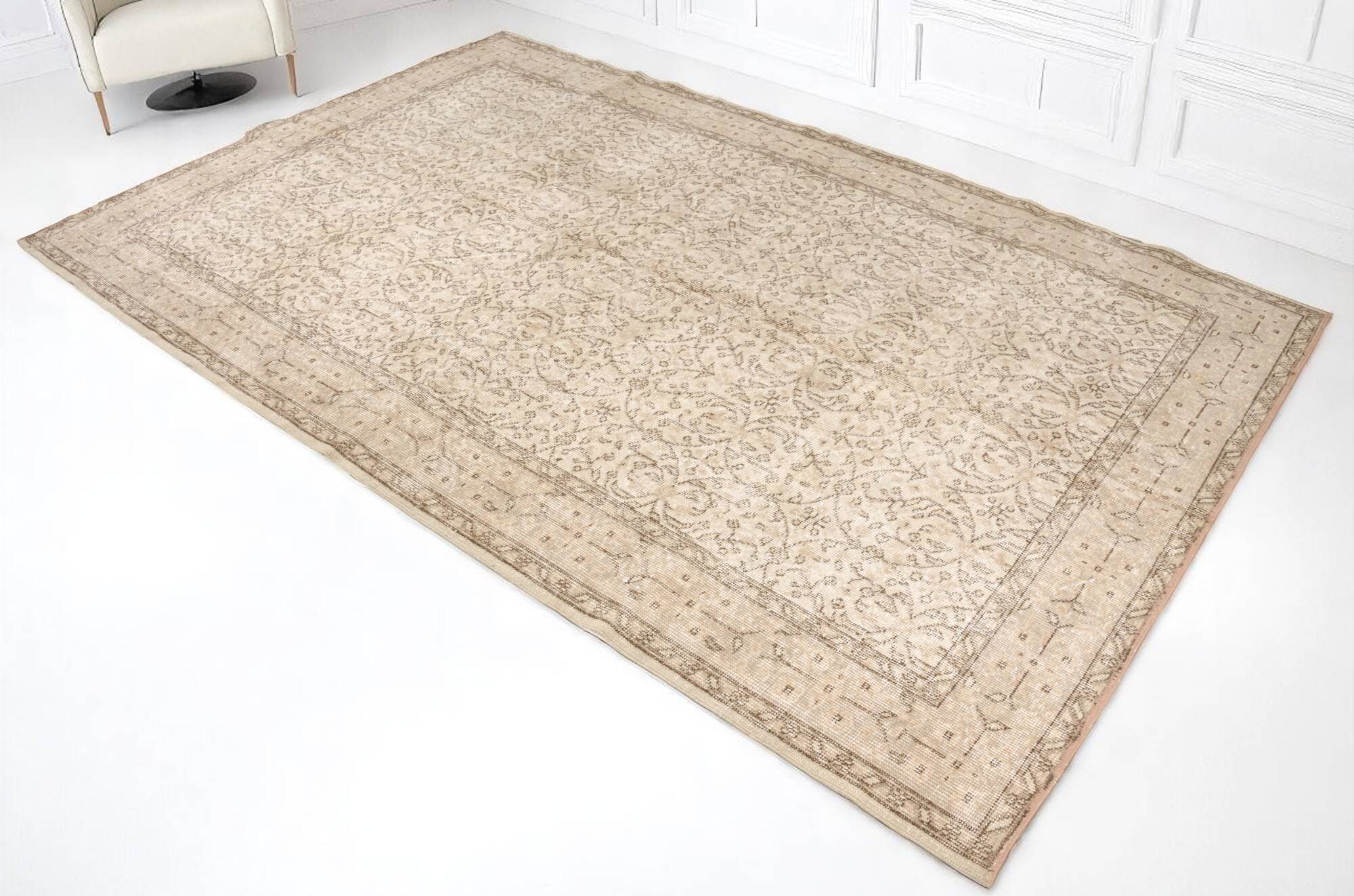 Oushak Anatolian Vintage Rug