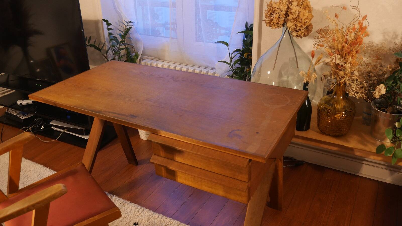 EB02 desk by Cees Braakman for Pastoe (1950) & its chair