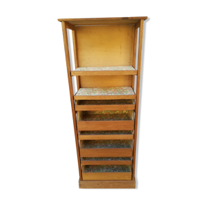 Meuble de métier a tiroirs