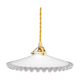 Serrated opaline suspension