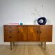 Danish teak sideboard – Mid-century credenza from the 1960s