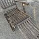 Teak folding steamer deckchair Scan Design - colonial liner style