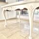 Cherry wood table with marquetry – Louis XV style
