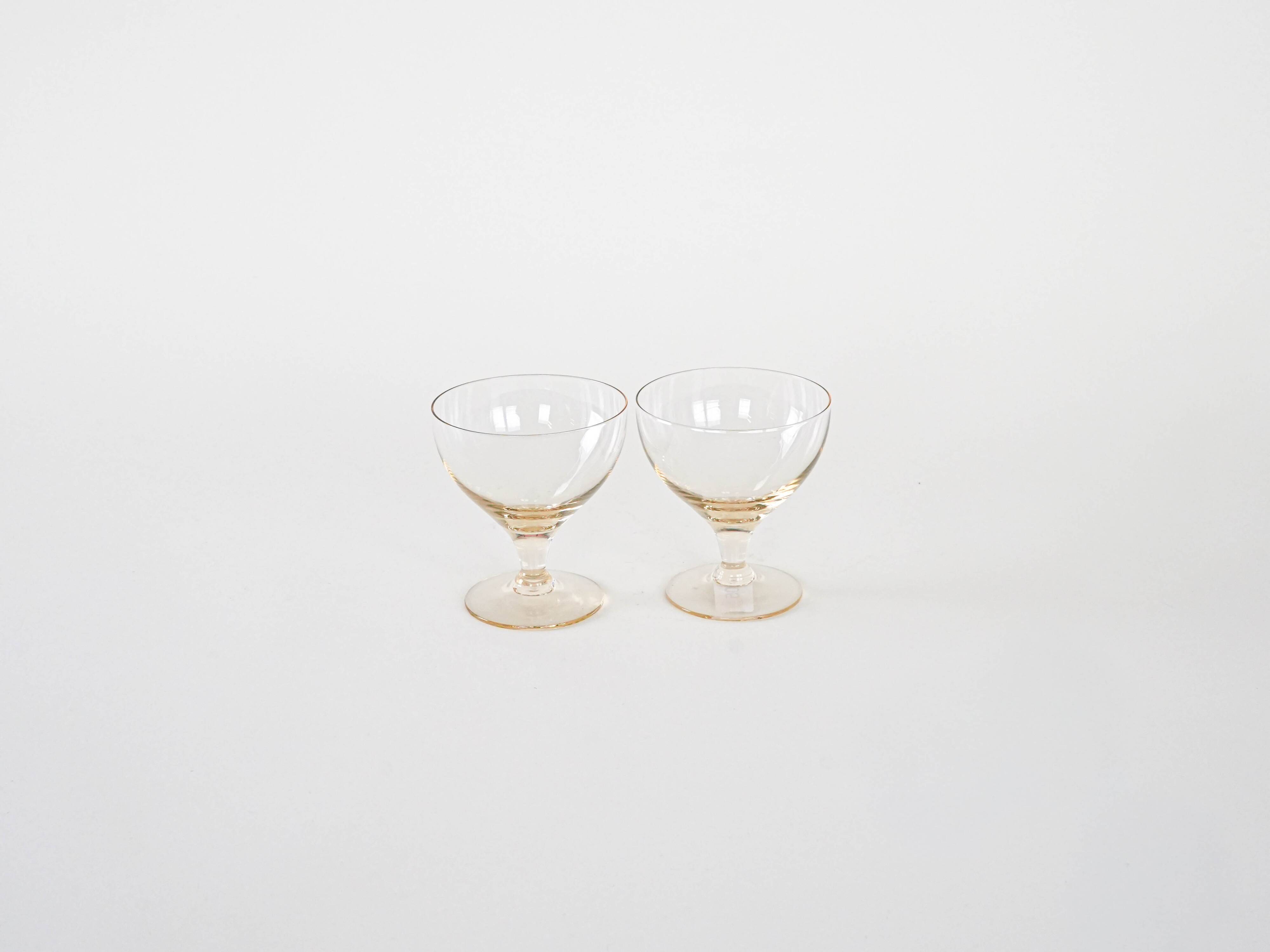 Set of dessert bowls, Danish design, 1970s, manufactured in Denmark
