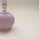 Petit pied lampe en céramique rose bonbon