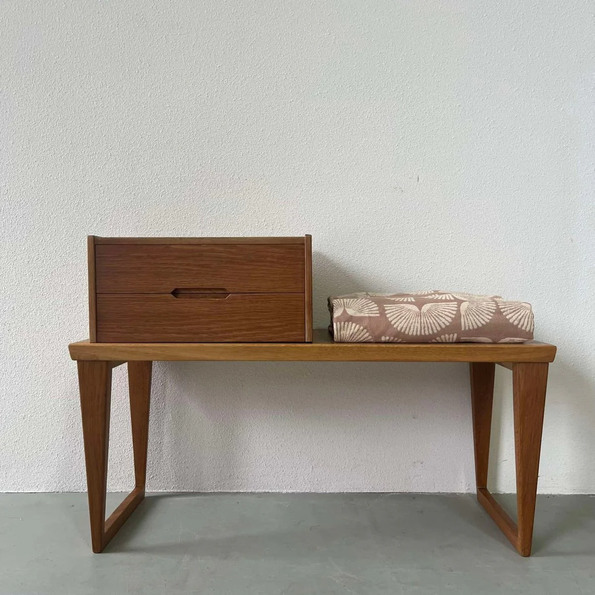 Vintage telephone bench with box Kai Kristiansen