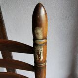 High chair, safari armchair, vintage Nordic design, 70s