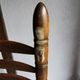 High chair, safari armchair, vintage Nordic design, 70s