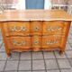 commode arbaléte d époque louis XV en noyer du 18e siécle