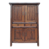 Aranjou sideboard in solid elm in the style of Olavi Hänninen 1960s