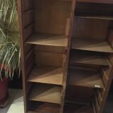 Double curtained file with keys