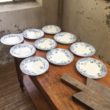 Set 10 plates Fer Fer Cerès