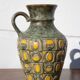 West Germany Uebelacker vase 1681/20, German ceramic vase, flower pot, pottery, decoration