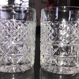 Paire de verres à whisky