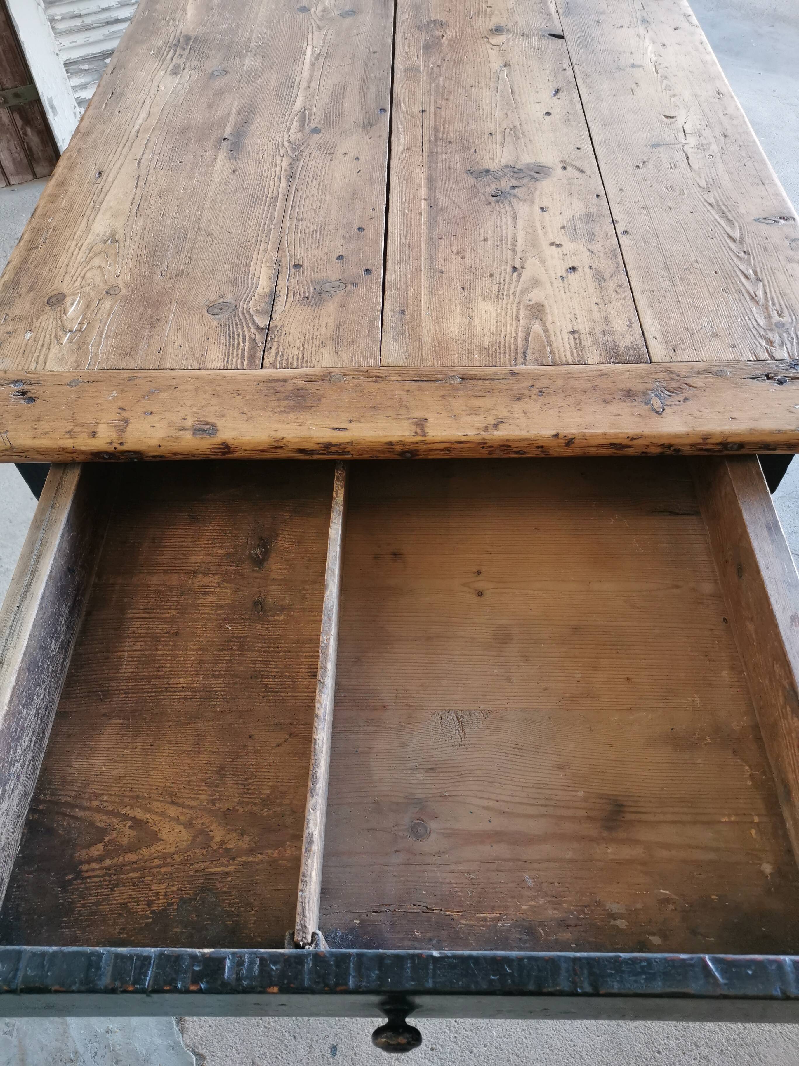 Old farm table