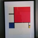 Pair of Piet MONDRIAN lithographs, models of 250 copies