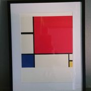 Paire lithographies Piet MONDRIAN  modèles à 250 exemplaires