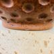 Vase ball sandstone vintage deco
