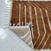 Traditional handmade pure wool Berber rug size 150x250 cm