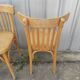 4 bistro chairs  blond wood