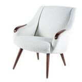 Le fauteuil blanc, années 1960