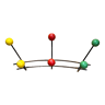 Portemanteau vintage années 60