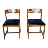 Pair of Scandinavian chairs, vintage circa 1970's