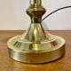Lampe de notaire, de banquier doré