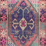 Vintage turkish oushak rug 115x83 cm carpet